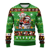 New Demon Slayer 3D Print Casual Loose Fit Christmas Sweatshirt - Halloweez